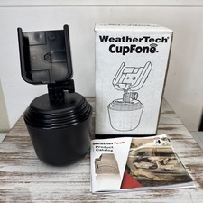 WeatherTech CupFone Universal Adjustable Cup Holder Black Car Mount - 8ACF1