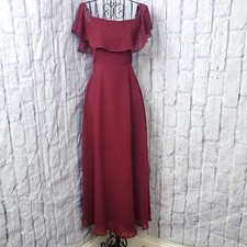 Azazie Red Midi Dress with Elegant Design J8