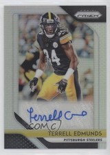 2018 Panini Prizm Rookie Auto Terrell Edmunds #RA-TER Auto 0a2