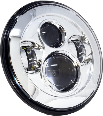 LETRIC LIGHTING CO. Premium Scheinwerfer Für Indian Chrome #LLC-ILH-7C