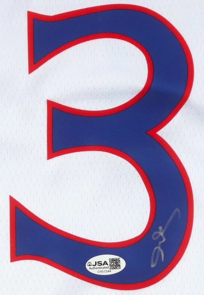 Allen Iverson Signed Philadelphia 76ers White Nike Authentic Jersey JSA - Image 2 of 3