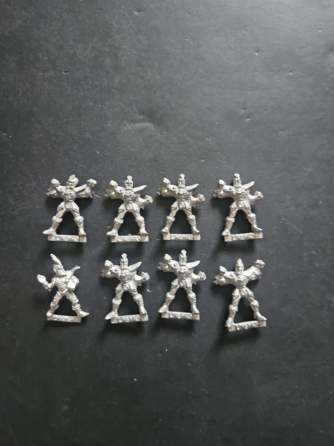 Warhammer Blood Bowl Naggaroth Nightmares Dark Elf Team 8 Minis Metal