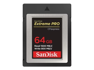 SanDisk Extreme PRO CFexpress Card Type B 1500MBs 64GB