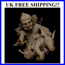1/12 Scale Die Cast Resin Bust Assembled Model Kit Goblin Hunter Fantasy Mini...