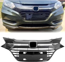 Front Upper Bumper Grille Compatible With 2016 2017 2018 Honda HRV HR-V Grill A