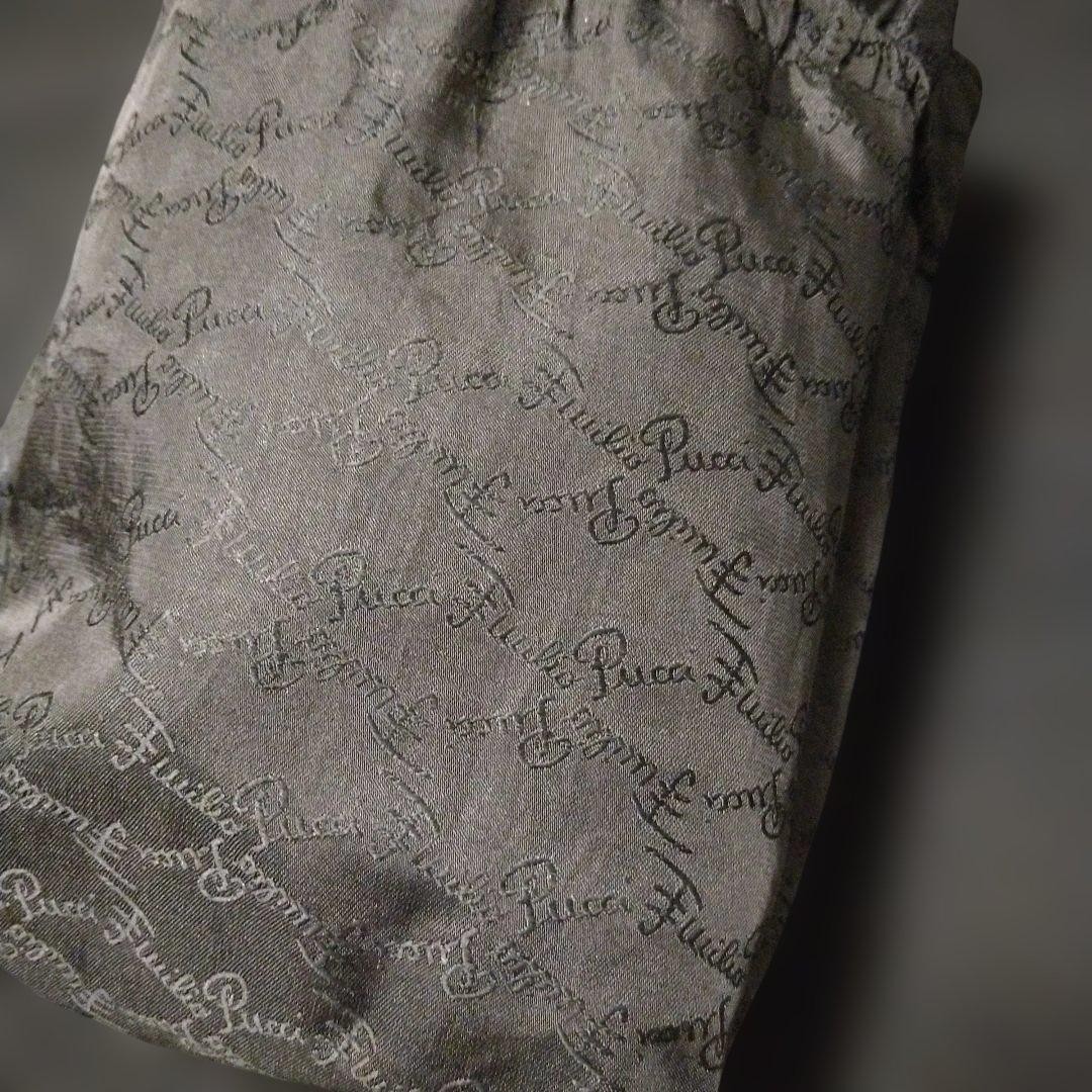 Emilio Pucci All Over Pattern Drawstring Pouch Mu… - image 10