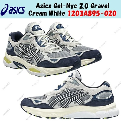 Taille homme Asics Gel-Nyc 2.0 Gravel Cream White 1203A895-020 - Photo 1/4