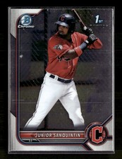 2022 Bowman #BCP-80 Junior Sanquintin Chrome Prospects
