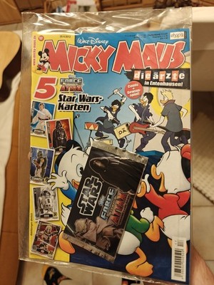 Force Attax Mickey Maus Magazin OVP Neu Booster Inkl. LE Selten Rare