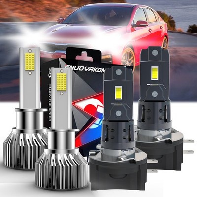 For Kia Optima 2008-2015 4x LED Headlight Kit High Low Beam Bulb Combo 10000lm