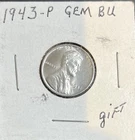 PENNY! - 1943-P Gem BU Steel U.S. Lincoln Cent