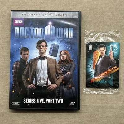 Doctor Who Season Series 5 Part 2 (DVD 2-Disc 2010 + TOPPS CARDS) BBC Matt Smith - Image 1 of 4