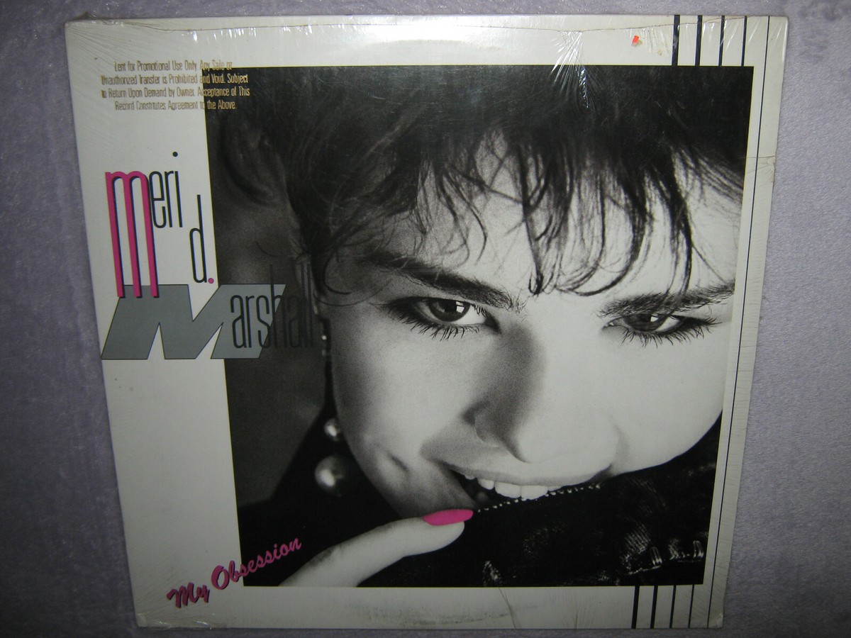 MERI D MARSHALL My Obsession RARE SEALED PROMO NEW Vinyl LP 1985