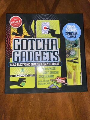 GOTCHA GADGETS Build Your Own Electronic Gizmos To Play 20 Tricks Factory Sealed