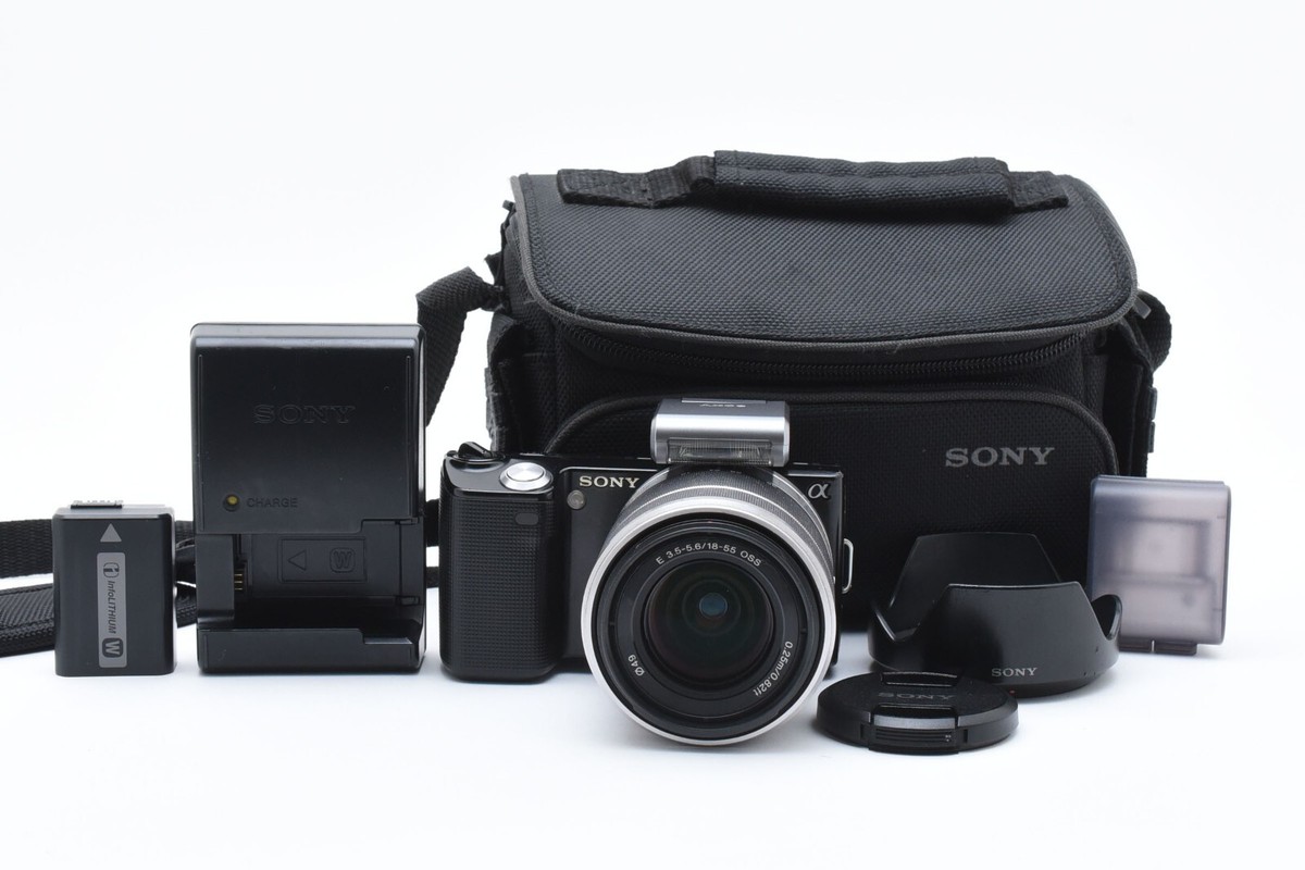 SONY NEX-5レンズデジタルカメラ E 3.5-5.6/18-55 OSS Amazon.com : Sony Alpha NEX NEX5K/S Digital Camera with