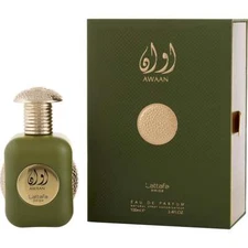Lattafa Awaan Gold EDP Spray 3.4 Oz Unisex