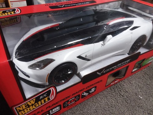 new bright rc corvette stingray white