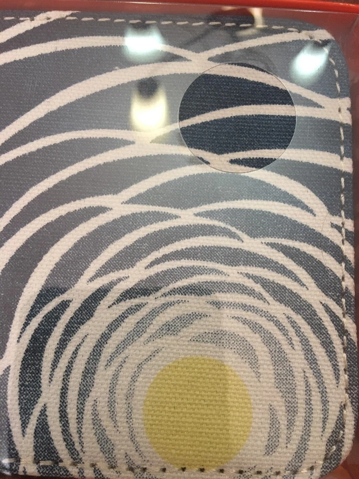 Set Of 4 Coasters Blue And Yellow New In 4 target coasters blue and yellow Foto 2 de 4