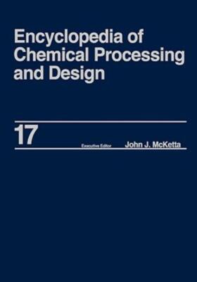Encyclopedia Of Chemical Processing And Design: Volume 17 - Drying: Solids ...