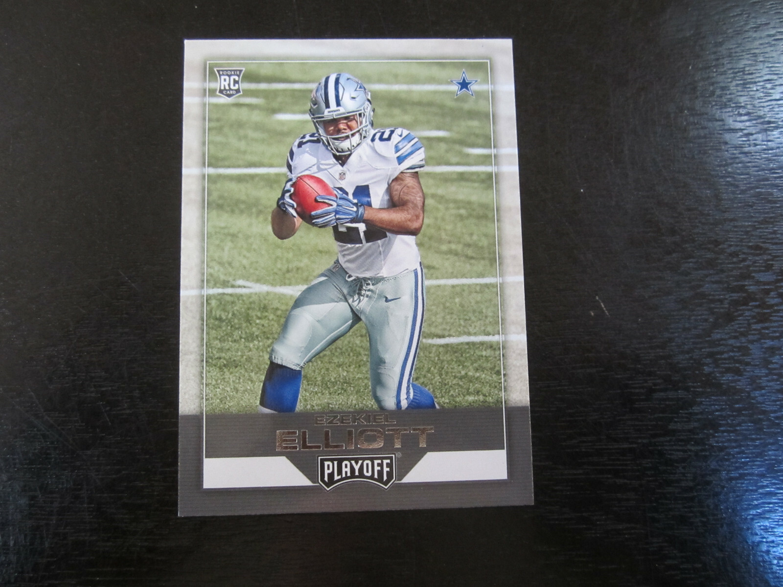 2016 Panini Playoff # 204 Ezekiel Elliott Card (CR) Dallas Cowboys Ohio State