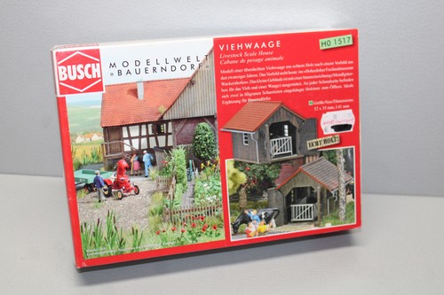 Busch 1517 Kit De Balanza De Ganado Escala H0 OVP | Zustand: Usado