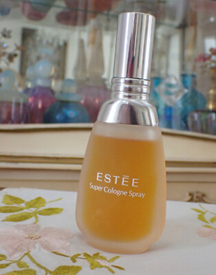 VTG 1980s 1987 FROSTED Estee Lauder ESTEE SUPER COLOGNE 1.85 Oz