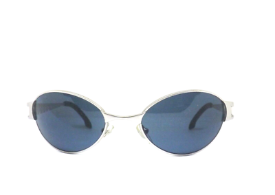 HEAT Lunettes De Soleil Homme Vintage Années 90 Italie Argent