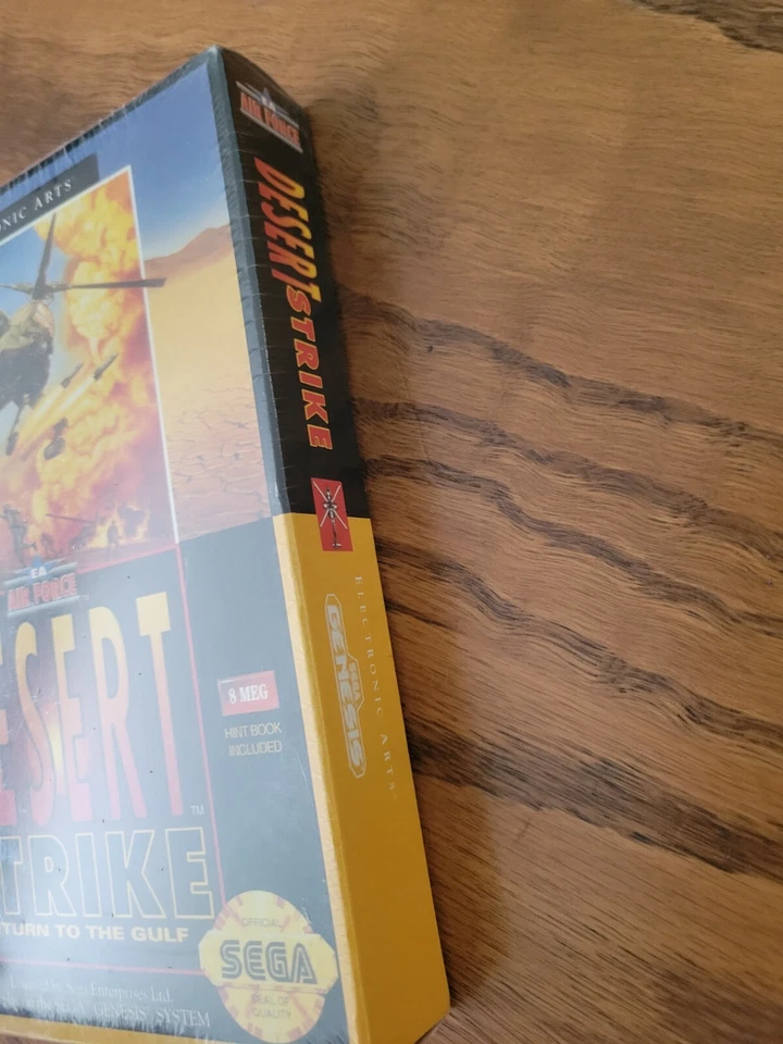 Desert Strike: Return To The Gulf (SEGA Genesis) NEW-Factory SEALED Cardboard - Image 3 of 4