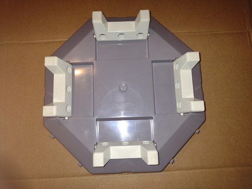 Playmobil - Playmospace 3536 - Pieces detachées - Base Soucoupe et pieds