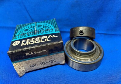 FEDERAL MOGUL NPC 100-RPC BCA BEARING WITH SHAFT COLLAR 25X52X15MM