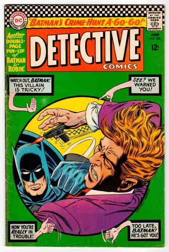DETECTIVE COMICS #352 - Batman - DC 1966 VG Vintage Comic