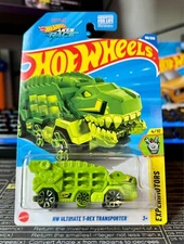 🦖 HOT WHEELS Netflix Let's race HW ULTIMATE T-REX TRANSPORTER 156/250 🦖