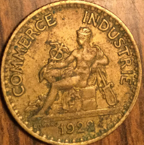 1922 FRANCE 1 FRANC COIN
