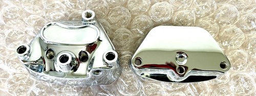 Harley front Calipers Left FAT BOY 2000-06 Chrome OEM 44046-00 Dyna, SOFTAIL - Picture 8 of 12