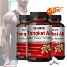 Organic Maca Root 120 Capsules , Peruvian Maca Extract For Men And Women