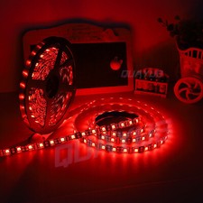 16.4ft 2835 Super Bright Waterproof 300 Led Strip Light Dc12v 5m Tape Lamp Red 16.4ft 2835 Super Bright Waterproof 300 Led Strip Light Dc12v 5m Tape Lamp Red