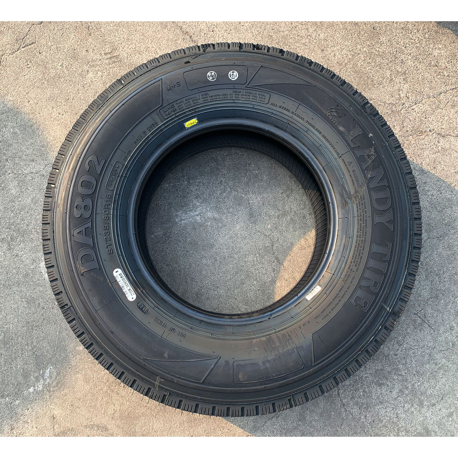 1 NEW 235/80R16 LANDY DA802 All Steel trailer Tire 235 80 16 2358016