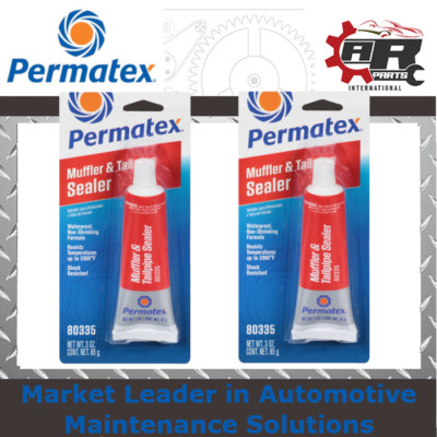Permatex - Schalldämpfer & Endrohr Dichtung - Reparatur Montage Paste - 85g x2