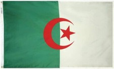 NIB Annin Algeria 3' x 5' Quality Nylon Flag, 190254, $43.80