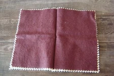 Sterling Silver Jeweler's Rouge Polishing Cloth, 6 by 8-Inch