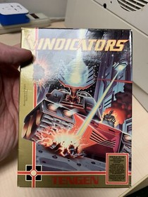 Vindicators (Nintendo NES) Complete CIB Authentic TESTED!!