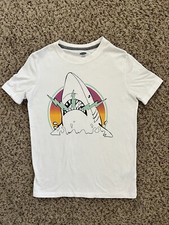 OLD NAVY BOYS SHARK SHIRT TOP SIZE 10-12