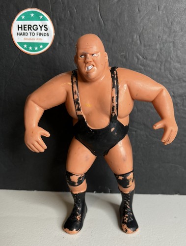 Vintage WWF LJN King Kong Bundy Rubber Wrestler Ac...