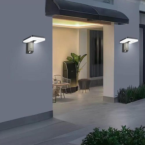 Foldable LED Solar Light Outdoor Wall Lamp Motion Sensor Light Street X2B7 Y6Z4 - Picture 13 of 17