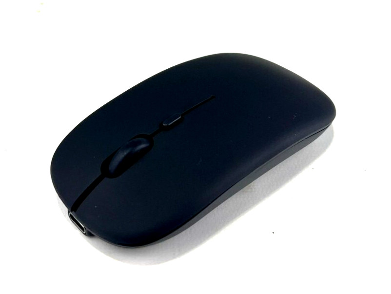 New Lot of 5 Wireless Bluetooth Optical Mouse 1200dpi Grind Black (AMX)
