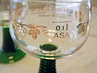 Bockling Valckenberg 1786,(1) & Schmitt Sohne wineglass, green beehive stem(2) 3 — photo 8