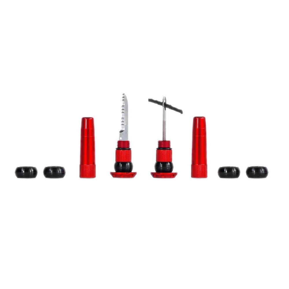 kit riparazione stealth tubeless puncture plugs rosso MO-T-20297 MUC-OFF kit for
