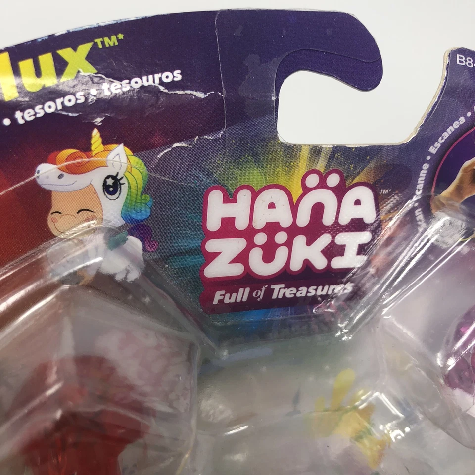 Hasbro HANA ZUKI Full of Treasures Lunalux 10 упаковок фигурок коллекция единорогов - Изображение 4 из 4