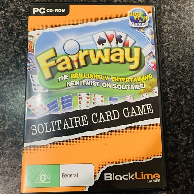 PC Fairway Solitaire Card Game Golf BlackLime Games Windows XP/Vista/Windows7