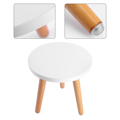 Flower Stand Decorative Stool Small Stools for Plants High Round